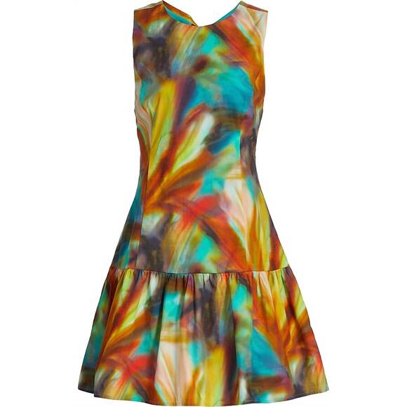 NEW MARIE OLIVER marilyn dress in fauna - Picture 4 of 4